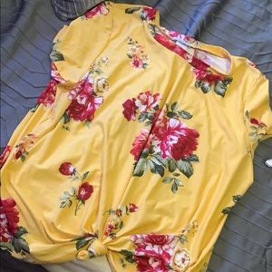 Floral blouse